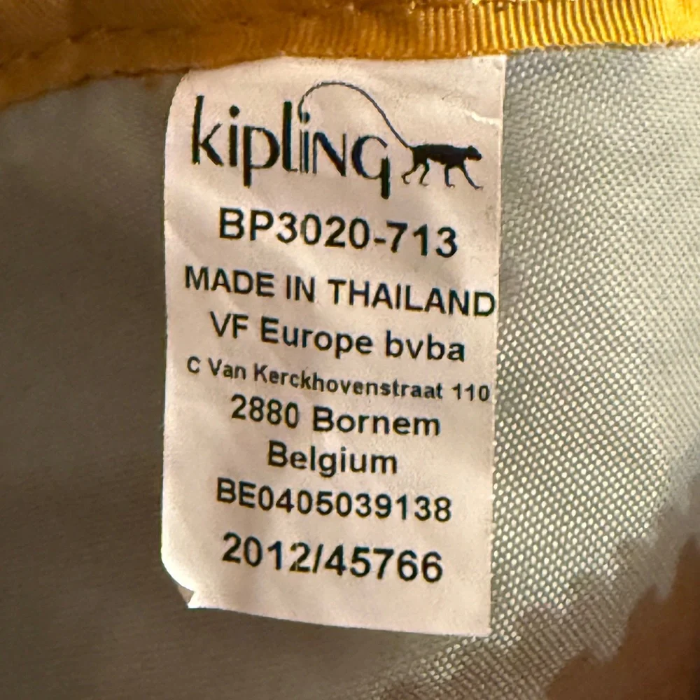 Kipling Seoul Large Yellow backpack BP3020-713